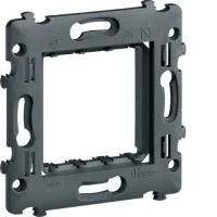Основание однократное, для цоколя WS681, без разжимных скоб, Systo 45x45, серый