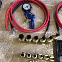 Оборудование для восстановления амортизаторов, 12 насадок ЭКОНОМ